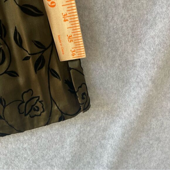 Vintage Streetwear Velvet Y2K Satin Pants Made in USA Size 13 - Picture 11 of 13